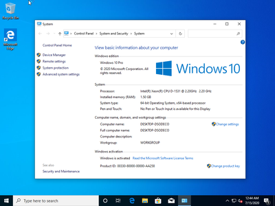 Windows 10 Pro 20H1 2004.19041.388 (x86/x64) Multilanguage Preactivated July 2020