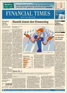 Financial Times Deutschland vom 22.08.2011
