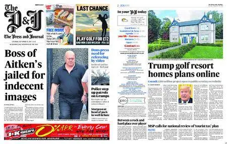 The Press and Journal North East – September 15, 2018