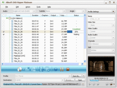 Xilisoft DVD Ripper Platinum v5.0.51.1030