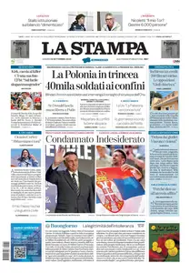 La Stampa Aosta - 12 Settembre 2025