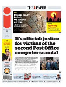 The i Newspaper - 20 June 2025