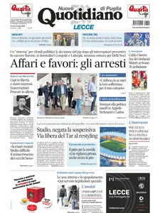 Quotidiano di Puglia Lecce - 4 Luglio 2025