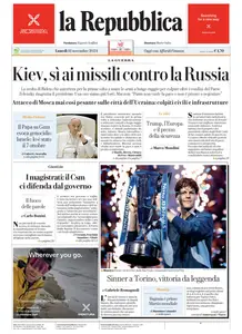 la Repubblica - 18 Novembre 2024