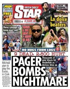 Irish Daily Star - 18 September 2024