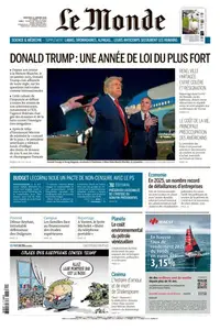 Le Monde du Mercredi 21 Janvier 2026