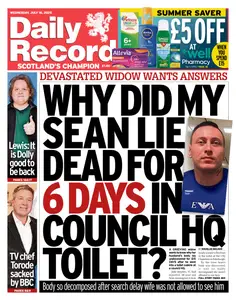 Daily Record - 16 July 2025