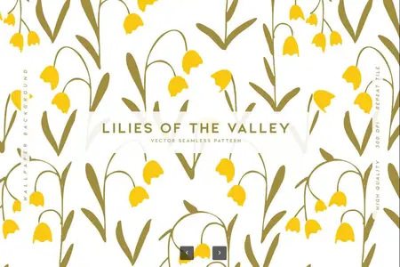 EE - Lilies of the Valley Backdrop 6N8ANFQ