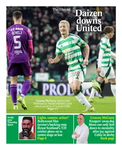 The Herald Sport (Scotland) - 9 January 2025