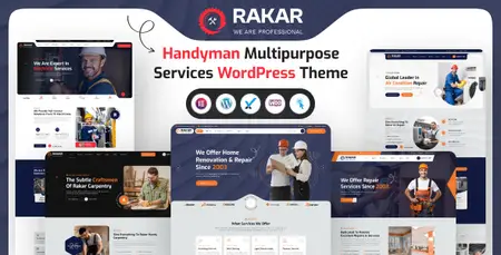 Rakar - Multipurpose Services WordPress Theme 53805119