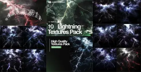 Lightning Overlays Pack for Photoshop