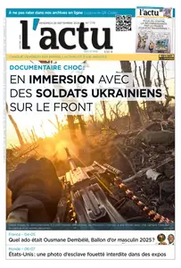 L'Actu - 25 Septembre 2025