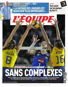 L’equipe du Jeudi 4 Septembre 2025
