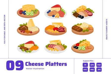 EE - Cheese Platters  Dairy and Vegan Food for Diet XK8BX6J