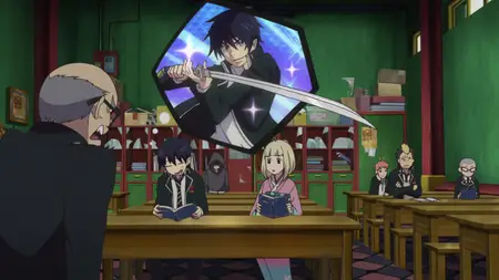 Blue Exorcist (2011) - S01E05 A Boy from the Cursed Temple -UltraRemux