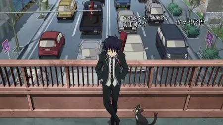 Blue Exorcist (2011) - S01E05 A Boy from the Cursed Temple -UltraRemux