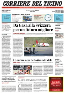 Corriere del Ticino - 25 Ottobre 2025