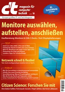 ct Magazin für Computertechnik - 02  Mai 2025
