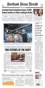 Portland Press Herald - 27 September 2025