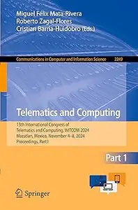 Telematics and Computing: 13th International Congress of Telematics and Computing, WITCOM 2024, Mazatlan, Mexico, Novemb