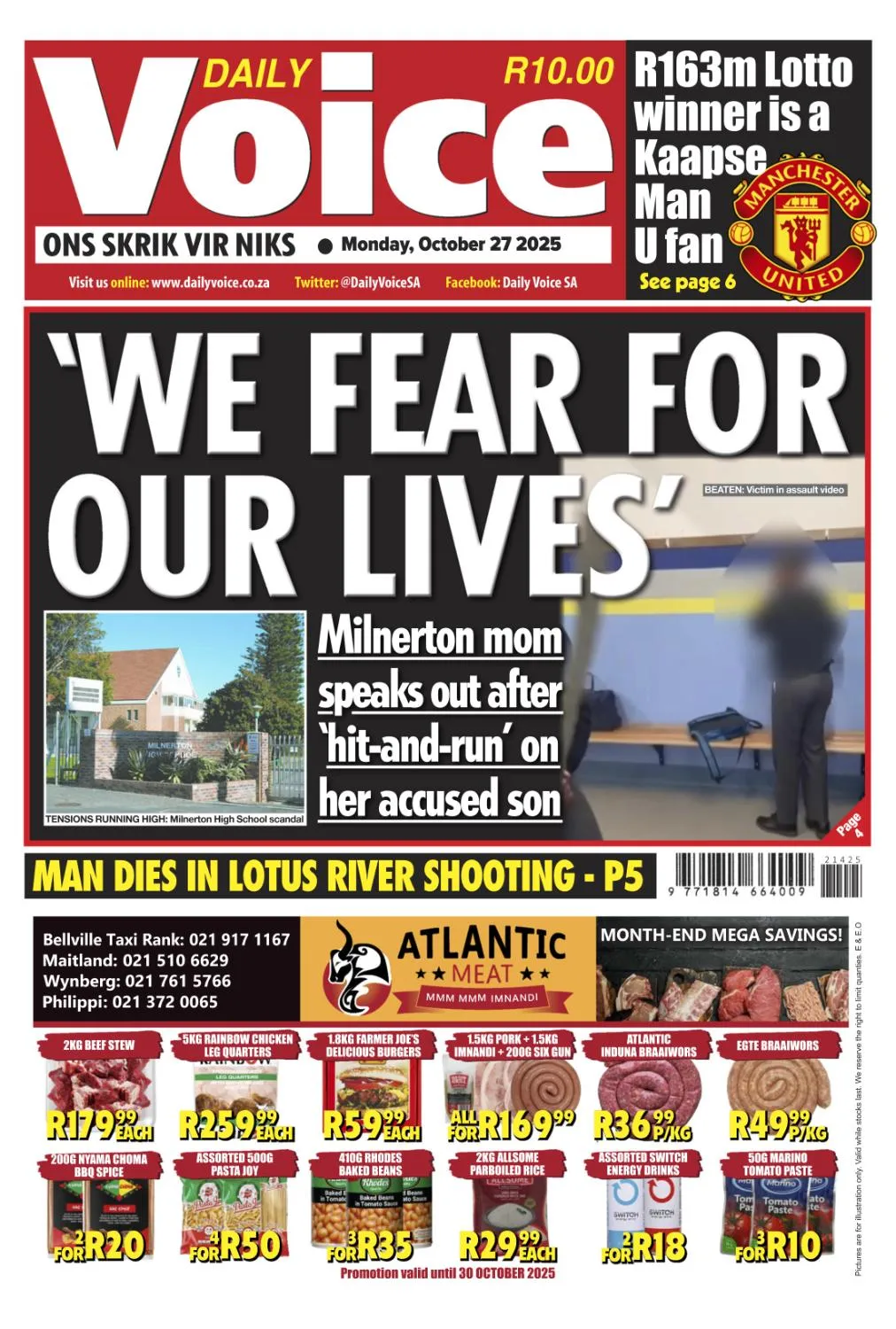Daily Voice - 27 October 2025