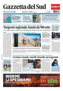 Gazzetta del Sud Messina - 18 Agosto 2024