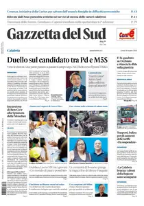 Gazzetta del Sud Reggio Calabria - 4 Agosto 2025
