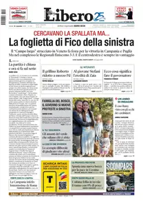 Libero - 25 Novembre 2025