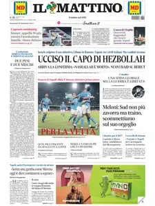 Il Mattino Napoli - 29 Settembre 2024