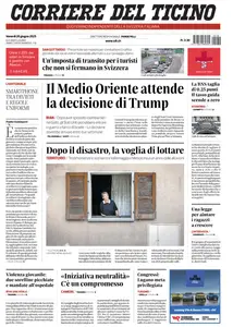Corriere del Ticino - 20 Giugno 2025