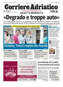 Corriere Adriatico Ascoli - 25 Luglio 2024