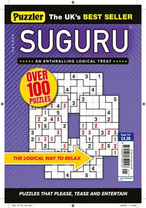 Puzzler Suguru - Issue 141 2025