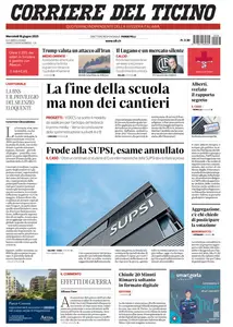 Corriere del Ticino - 18 Giugno 2025