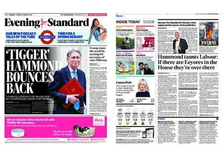 London Evening Standard – March 13, 2018