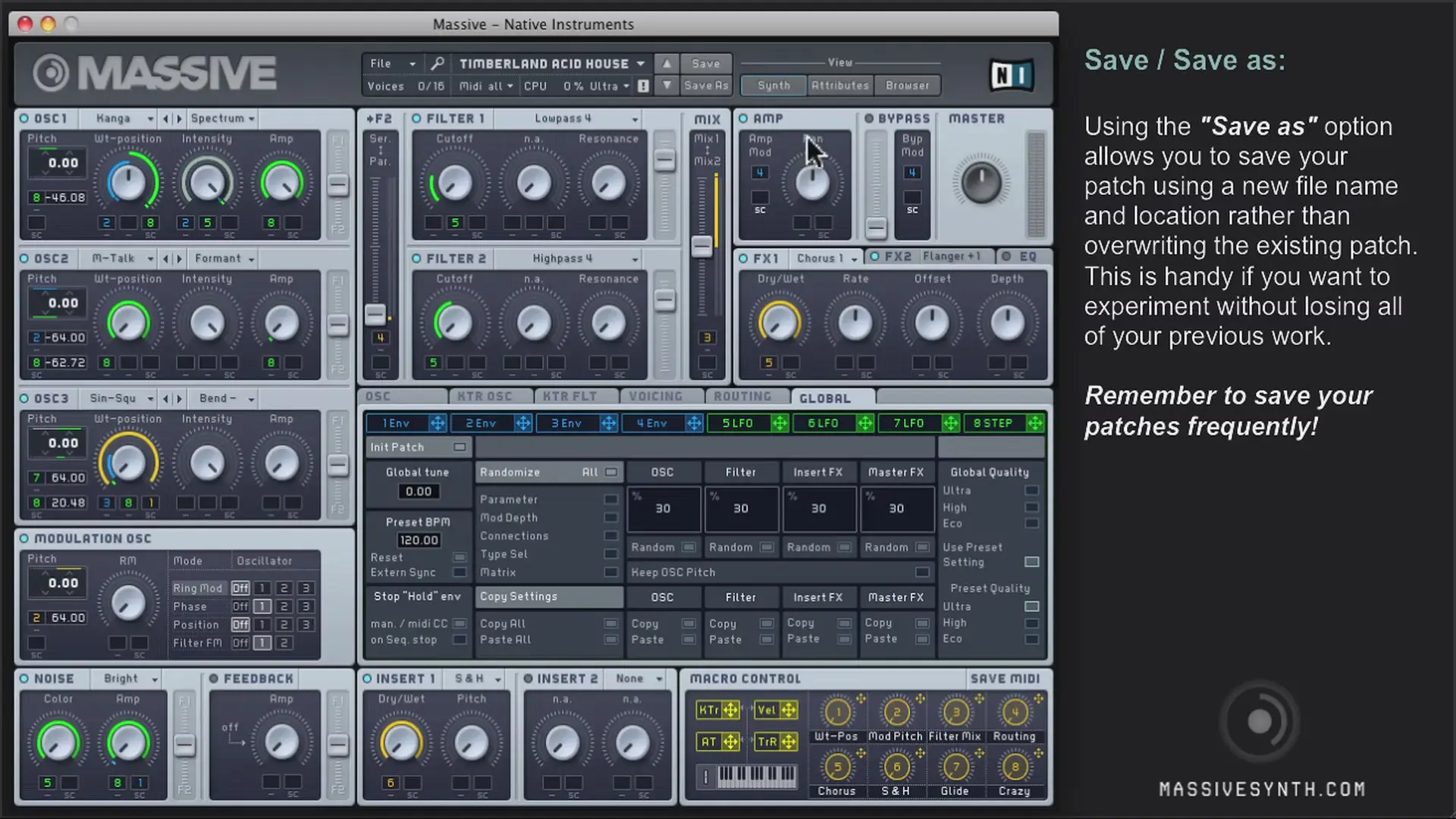 MassiveSynth - The Secrets of Massive (2012)