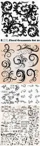 Vectors - Floral Ornaments Set 20