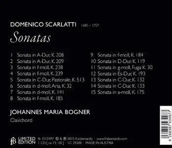 Domenico Scarlatti - Johannes Maria Bogner - Sonatas (2016) {Fra Bernardo}