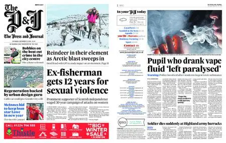 The Press and Journal North East – December 15, 2018