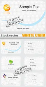 White cards