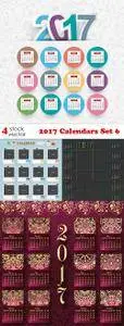 Vectors - 2017 Calendars Set 6