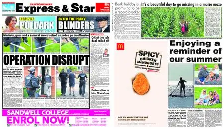 Express and Star Staffordshire Edition – August 24, 2019