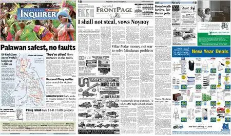 Philippine Daily Inquirer – January 17, 2010