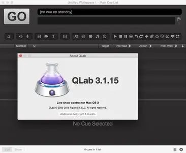 QLab Pro 3.1.15 Mac OS X