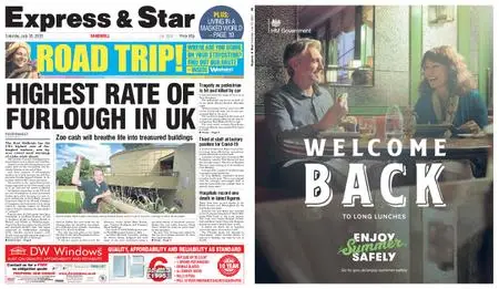 Express and Star Sandwell Edition – July 18, 2020