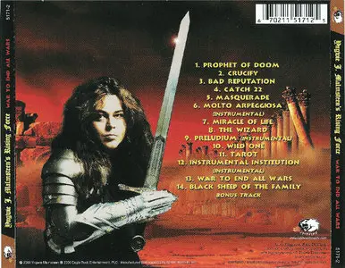 Yngwie J Malmsteen S Rising Force War To End All Wars 2000