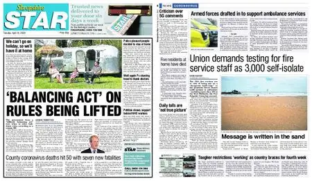 Shropshire Star Shrewsbury Edition – April 14, 2020
