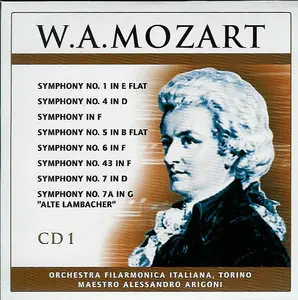 W.A.Mozart - 46 Symphonies (Alessandro Arigoni) CD1 of 10 / AvaxHome