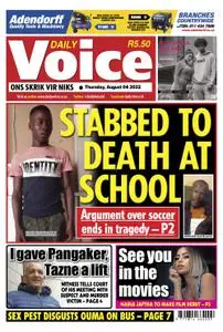 Daily Voice – 04 August 2022