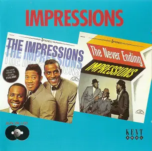 The Impressions - The Impressions (1963) / The Never Ending Impressions (1964) [2LPs ON 1 CD]