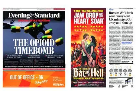 London Evening Standard – March 15, 2018